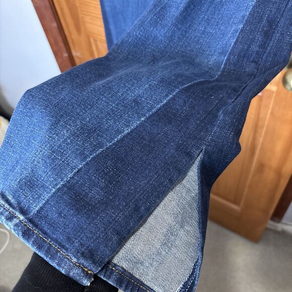 Gap 1969 Sz 29L  Women's Perfect Boot High Rise Denim Blue Jeans - Picture 2 of 11